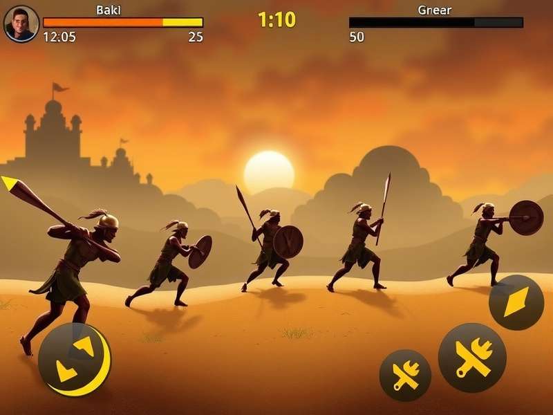 Tough Satavahana Soldiers gameplay screenshot